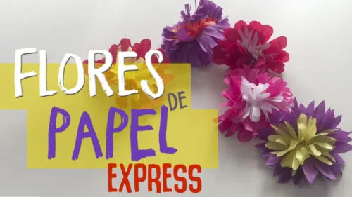 ¿Cómo hacer Flores de papel de seda?