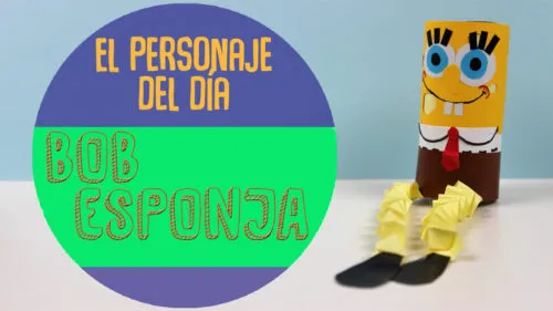 ¿Cómo hacer a bob esponja con materiales reciclados?