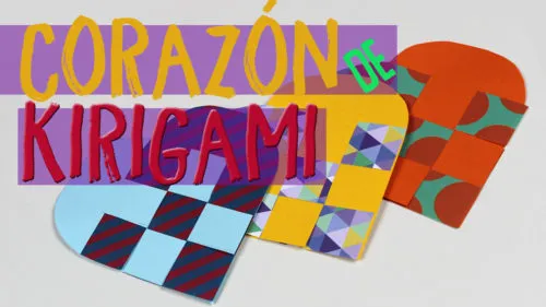 Cómo hacer un Corazón de Kirigami