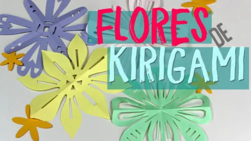 ¿Cómo hacer flores de Kirigami?
