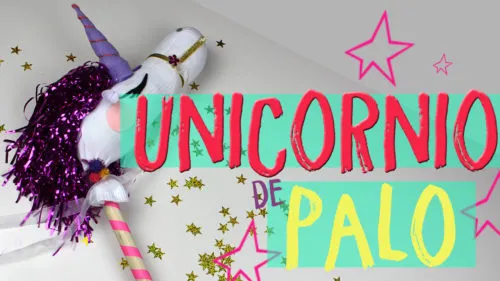 ¿Cómo hacer manualidades de unicornios? ¡¡unicornio de palo!!