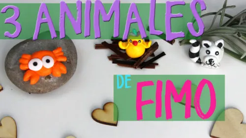 ¿Cómo hacer animales de fimo? Manualidades de Fimo de Animales