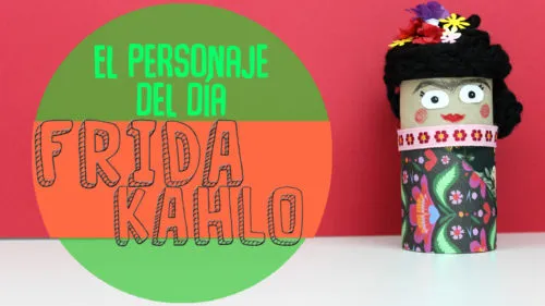 ¿Cómo hacer una Muñeca de Frida Kahlo con Tubos de Cartón?