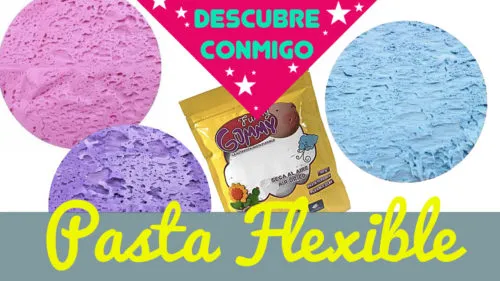 ¿Qué es la pasta flexible funny gummy?