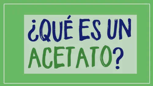 ¿Qué es un acetato? Cómo hacer manualidades con acetato