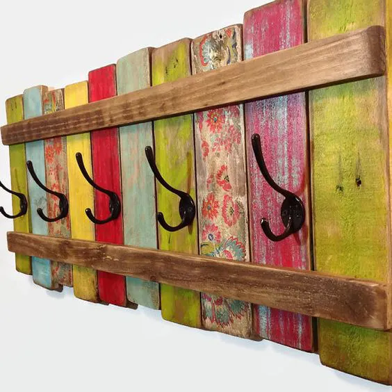 decoración de madera reciclada con pallets