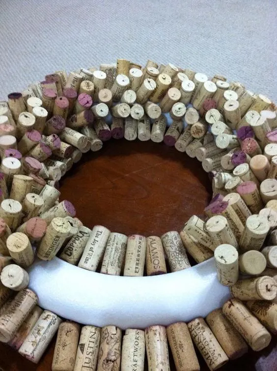 How to Make a Wine Cork Wreath