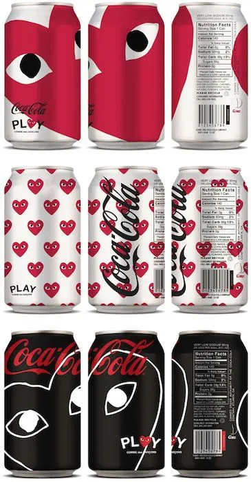 Coca-Cola con diseño de Comme des Garçons: 