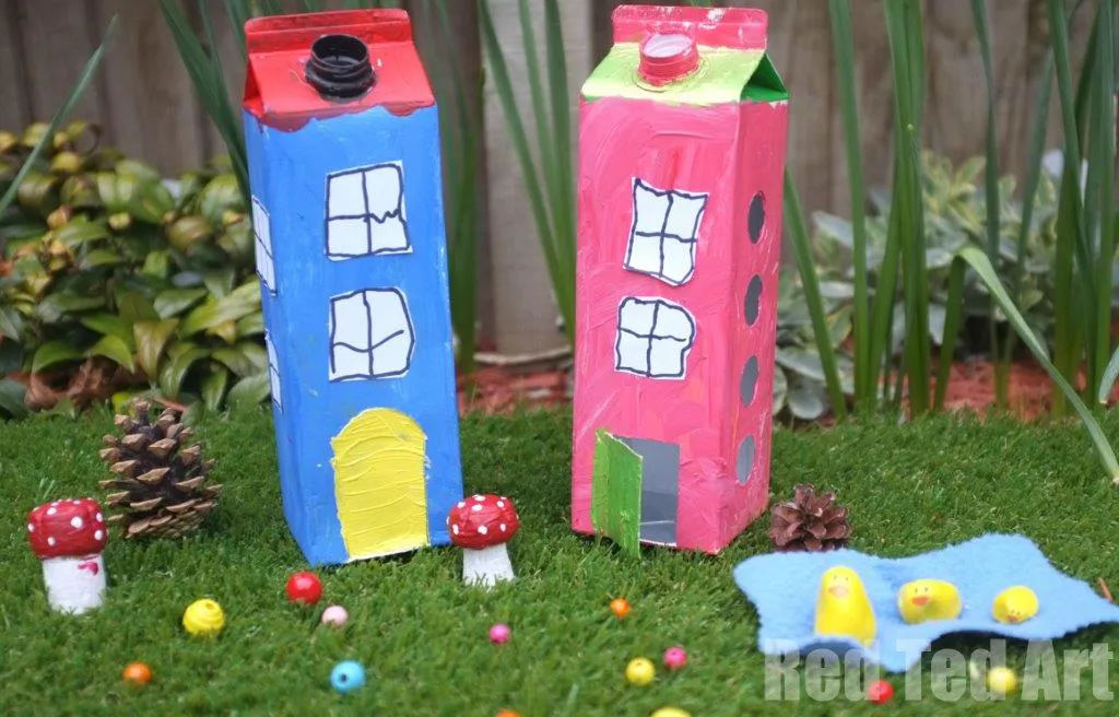 Fairy Houses Cartons