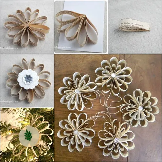 25 ideas fáciles de Decoraciones recicladas para navidad 【TOP 2020