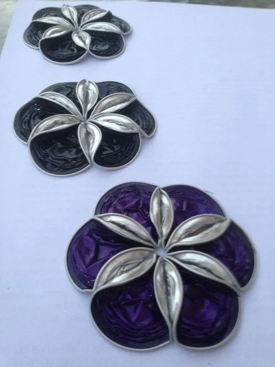 broches faciles de flores nespresso