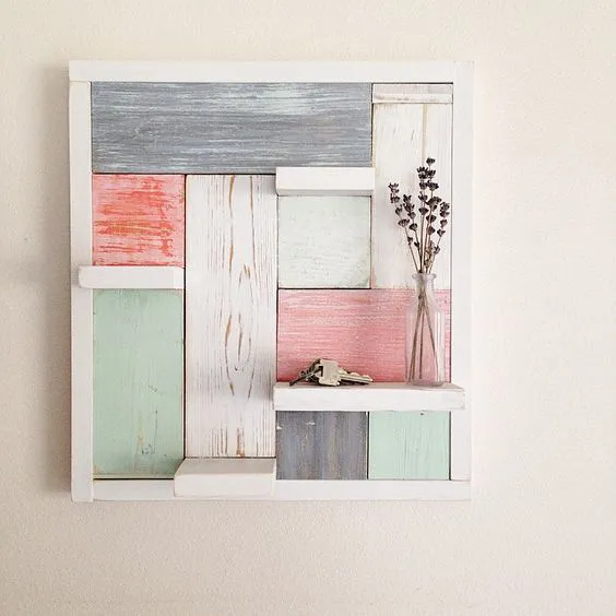 Wall Decor by My Altered State #GetBuilding2015 #ScrapWorkLove: 