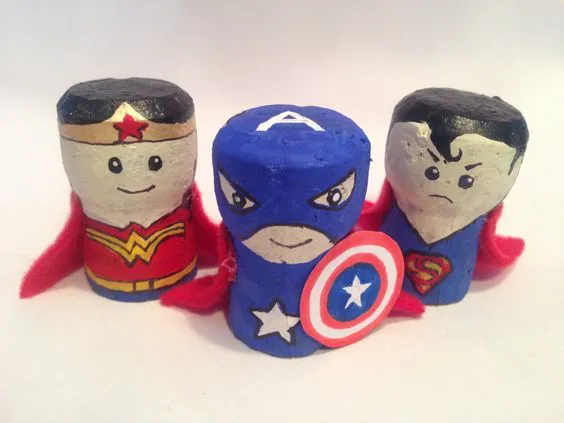 superhero champagne corks