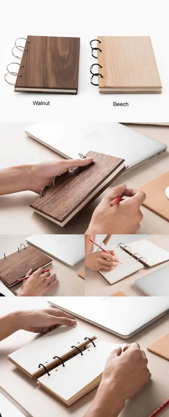 Cuadernos de madera