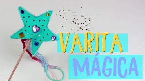 Varita mágica ¡Manualidades fáciles infantiles! Varita mágica ¡Manualidades fáciles infantiles!