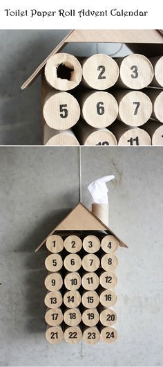 reciclar carton para manualidades navideñas
