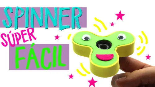 Cómo hacer un spinner de cartón casero