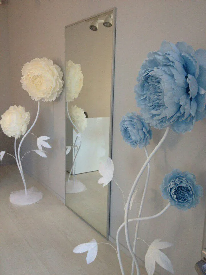 30+ Ideas de Tendencias Como Hacer Flores De Papel Para Colgar En El