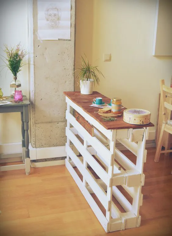 Decoración reciclada con palés