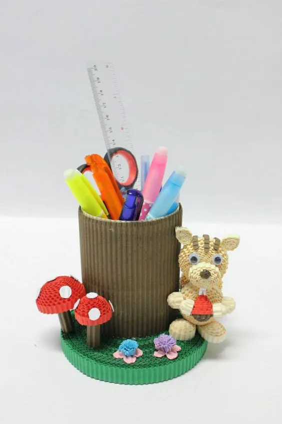 Stationery holder: 