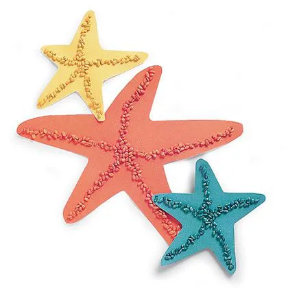 Como hacer estrellas de mar en papel: 
