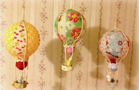 DIY: Decoración con bombillas recicladas: globos: 