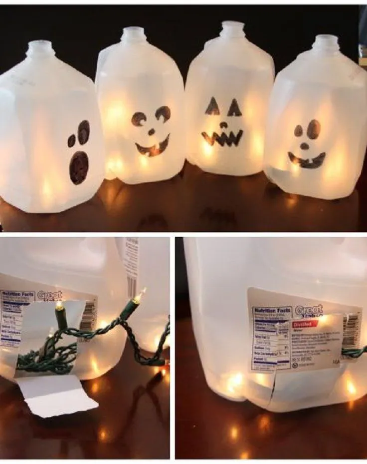 decoracion de halloween reciclada facil