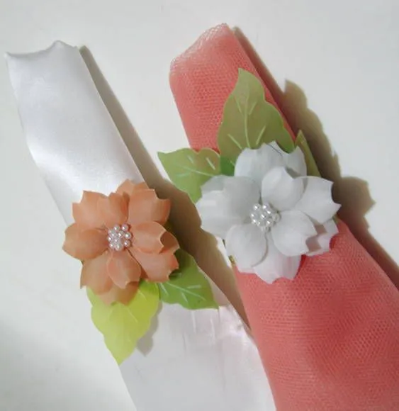 flores de papel vegetal paso a paso