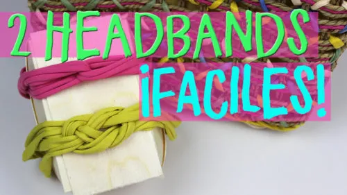 ¿Cómo hacer headbands de verano?
