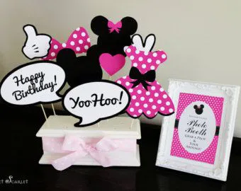 manualidades de photocall de la minnie