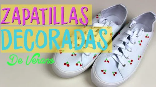 ▷ ✓Zapatillas decoradas de tela el verano 2022】 Manualidades