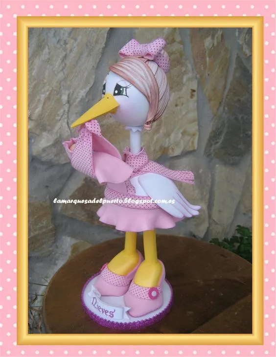 Fofuchas cigueñas para on sale baby shower