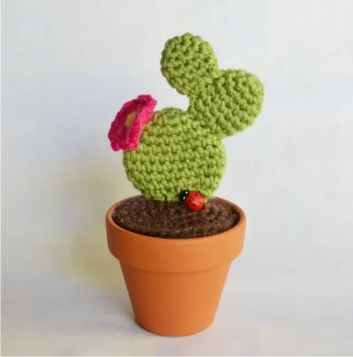 cactus de crochet facilisimo