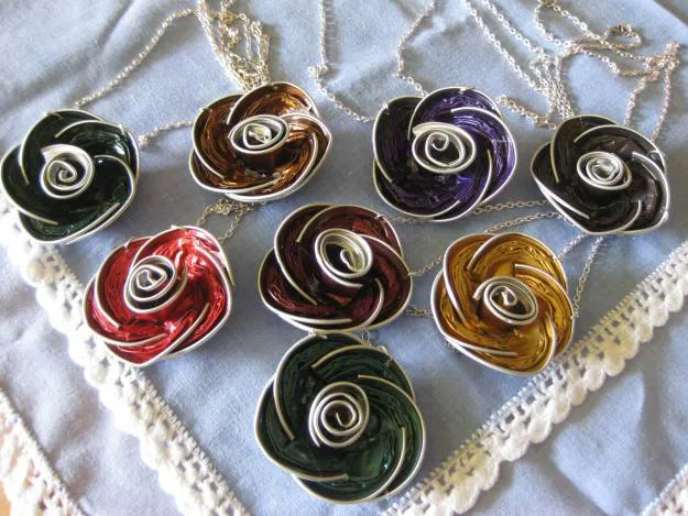 colgantes de rosas nespresso