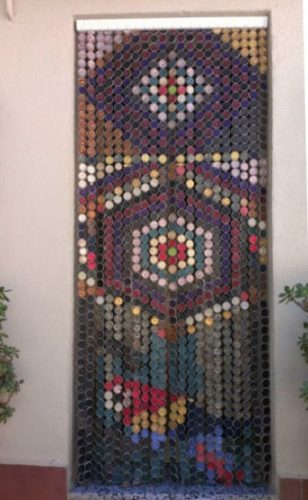 como hacer cortinas con cápsulas
