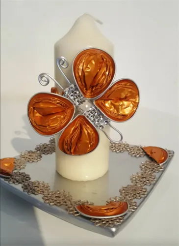 como hacer mariposas con capsulas nespresso