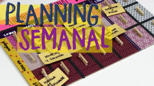 ¡Agenda planificador semanal! ¡Agenda planificador semanal!
