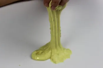 slime amb escuma d'afaitar