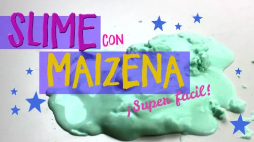 Com fer Slime amb maizena i sense borax?