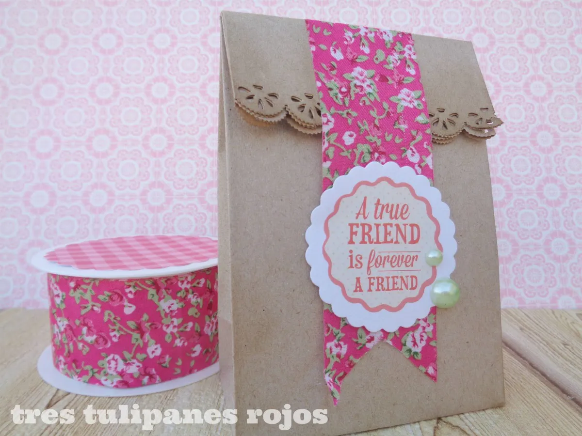 ideas con cinta washi para regalos de comunion