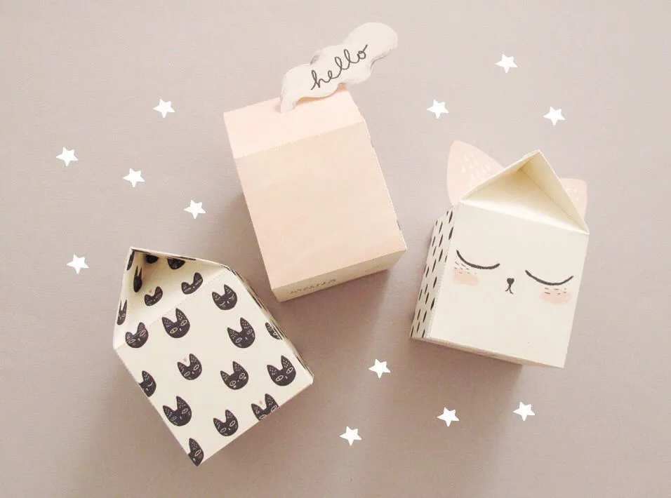 kawaii box manualidades con cajas