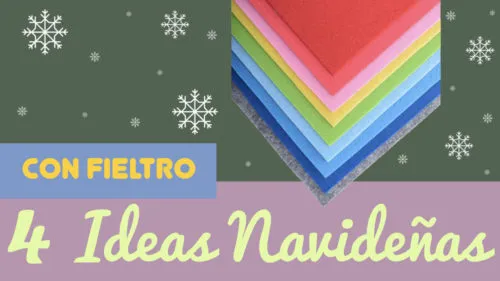 30 ideas fantásticas de manualidades de fieltro para Navidad