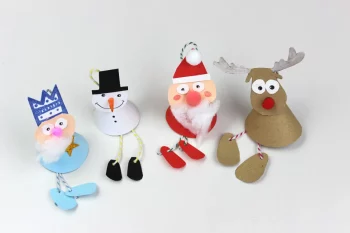 com fer decoracions de nadal en paper