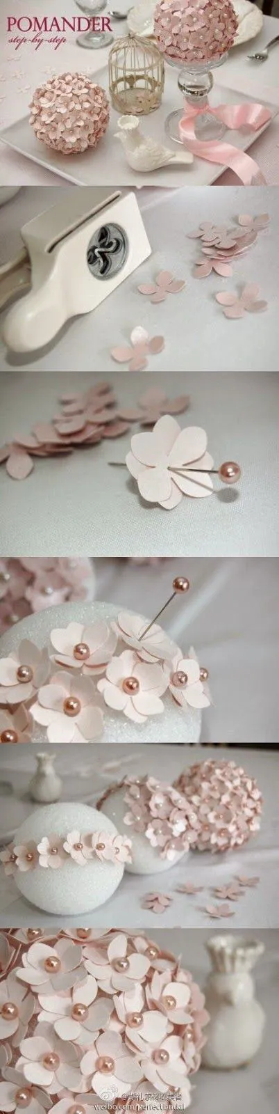 flores de papel para decoracion de bodas