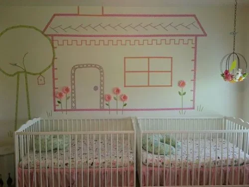 Ideas con Washi Tape para bebés y habitaciones infantiles