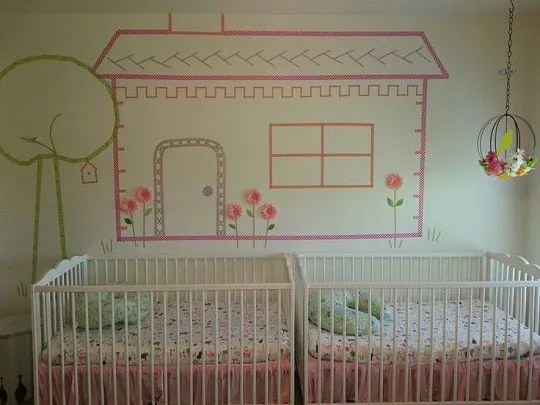 ideas con washi tape para bebes