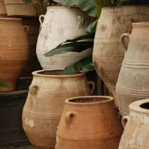 jarrones de terracota para decoracion marinera