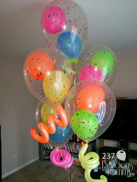 manualidades para decorar fiestas de cumpleaños con globos