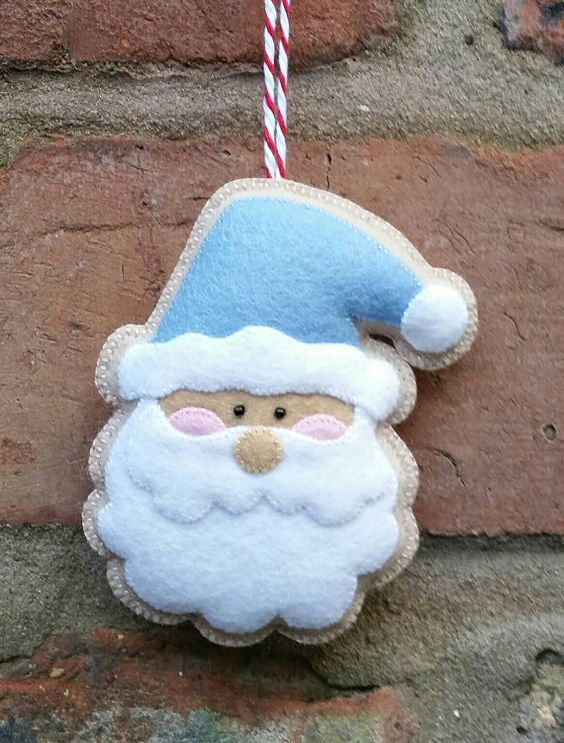 manualidades para niños de navidad con fieltro