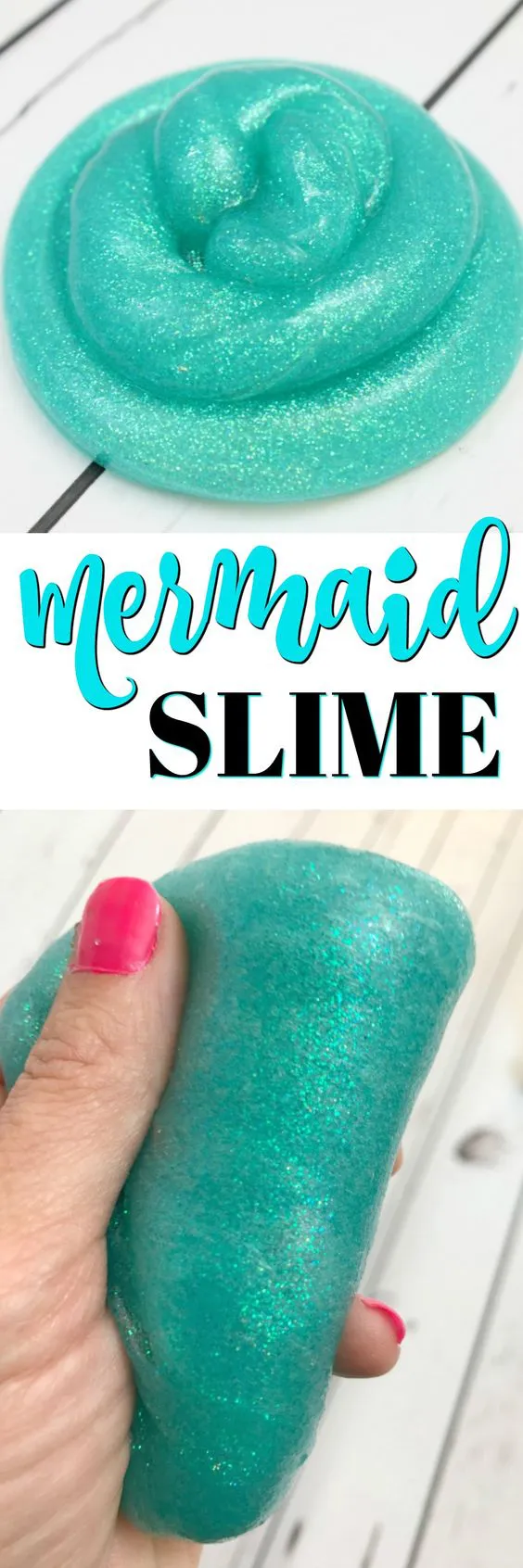 slime azul mermaid